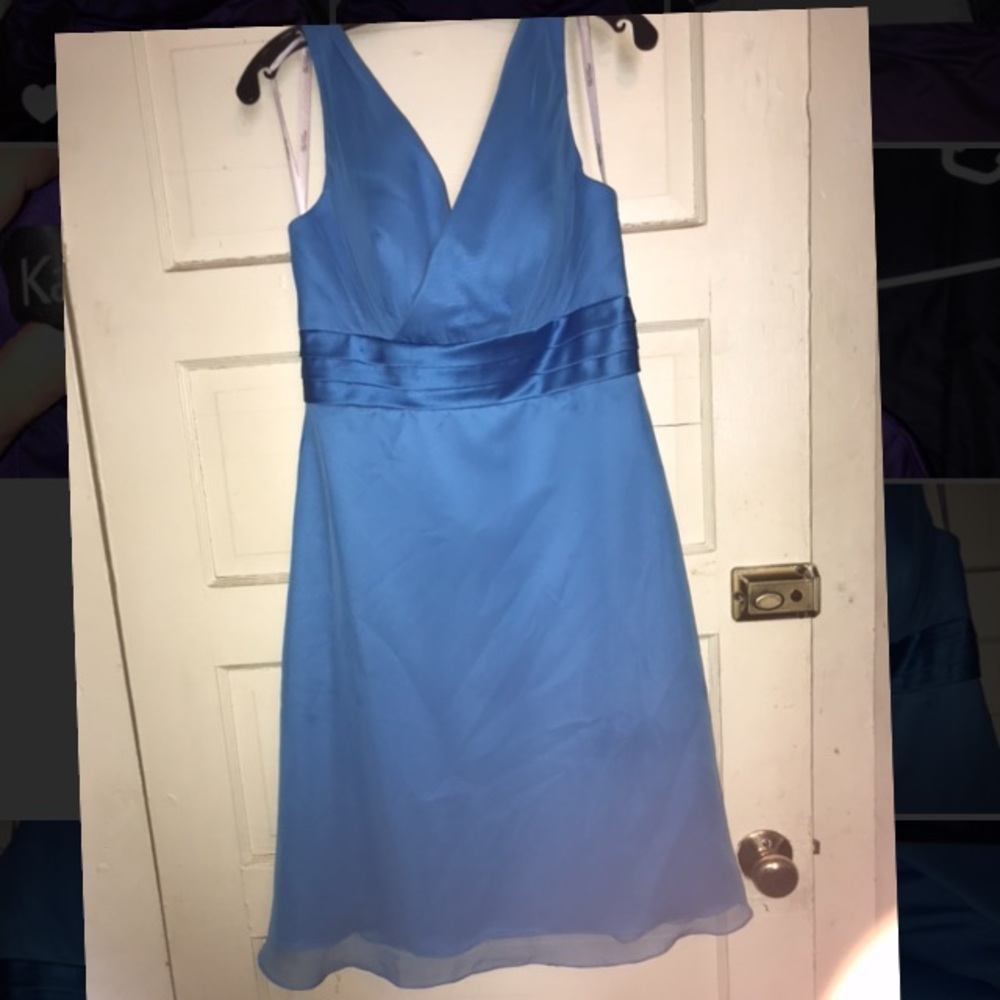 NWOT Classic Blue Formal Dress by Da Vinci Size 12